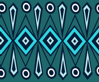 Etnik soyut parlak desen arka plan.