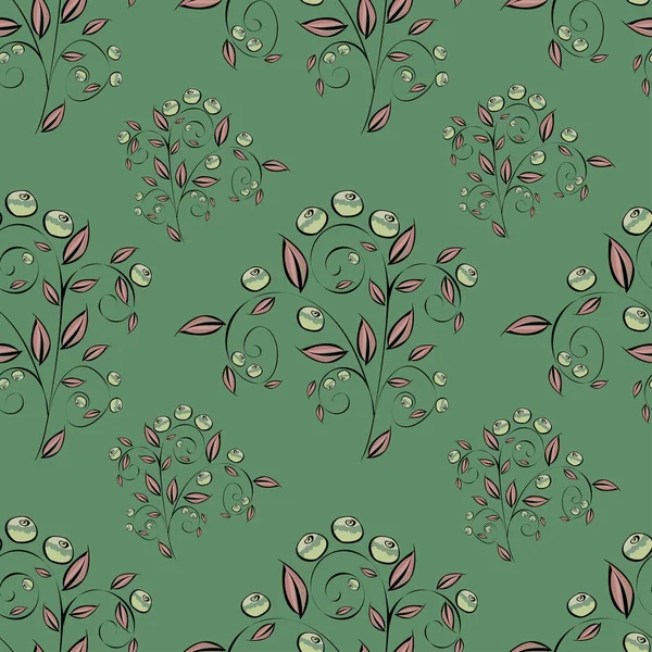 Çilek soyut seamless modeli.