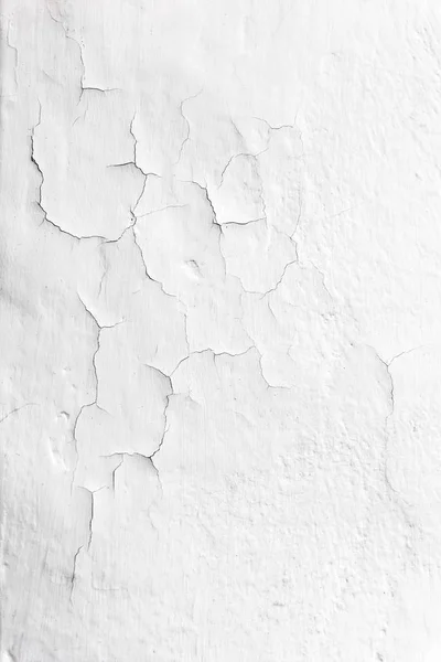 Wall with cracked paint layer, background — Stock Photo, Image