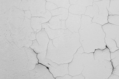 Arka plan doku duvar dökülüyor beyaz boya kırık
