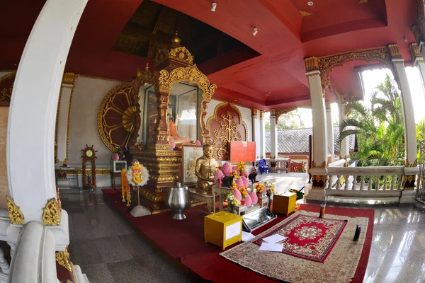 Vista Tempio di Wat Khunaram a samui — Foto Stock