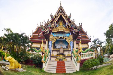 koh samui Tayland Tapınağı'nda Buda heykeli