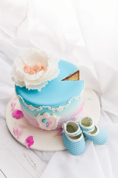 Cakes for a baby shower — Stock fotografie