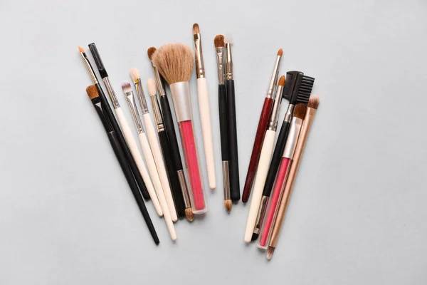 Makeup brush on white background — Stock Photo, Image