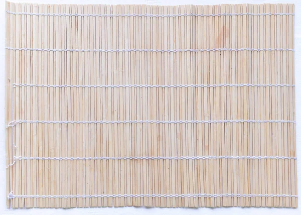 Wooden bamboo mat texture wood background