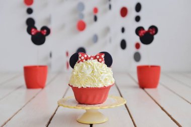 Pasta doğum günü dekor Mickey Mouse şut