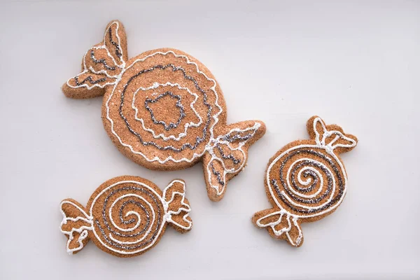 Grandes juguetes de Navidad decoración de Navidad dulces — Foto de Stock