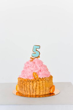 pasta beşinci yıl kutlamaları için bir doğum günü için de