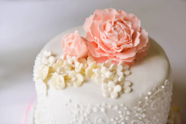 Pastel de boda, pastel para una boda —  Fotos de Stock