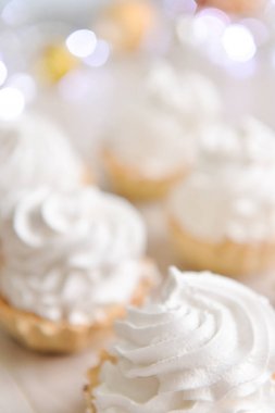 Noel kek dekorasyonu, yeni yıl, arka plan için fikirler