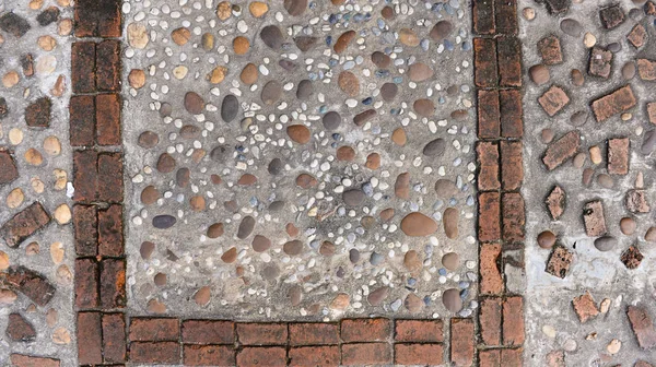 Arrière-plan de la texture du mur de pierre photo, asphalte, chaussée — Photo