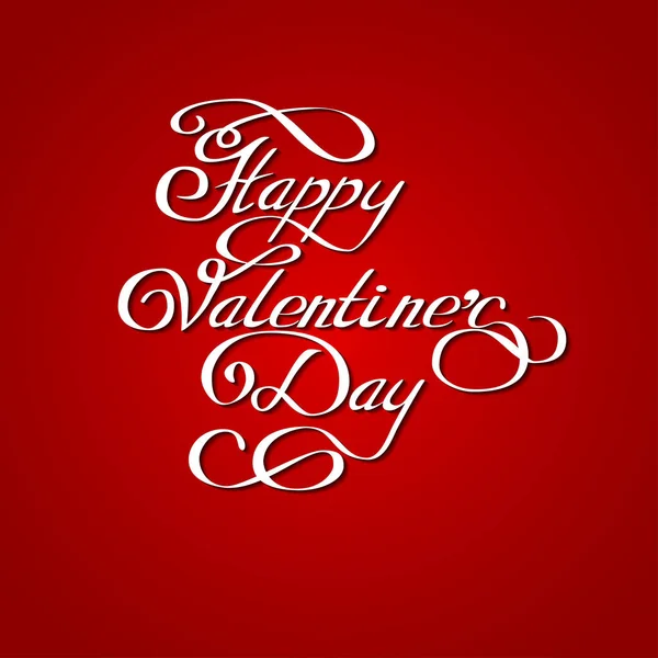 Letras Día de San Valentín — Archivo Imágenes Vectoriales
