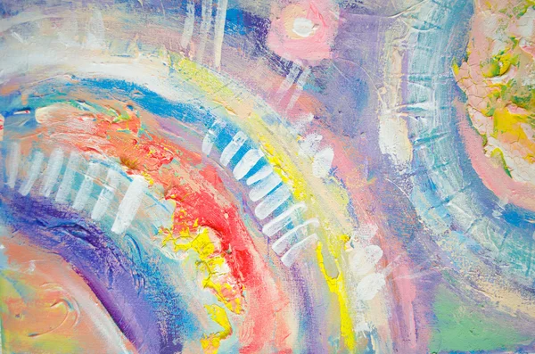 Abstracte Kleurrijke Acrylverf Doek Grunge Achtergrond Penseel Slag Textuur Eenheden — Stockfoto