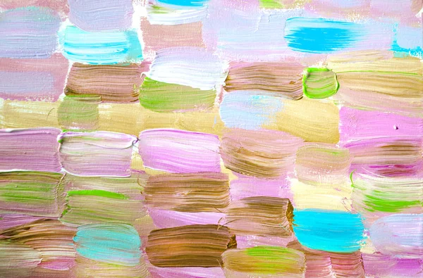 Creatieve abstracte hand geschilderde achtergrond, behang, textuur. Abstracte compositie voor design elementen. Close-up fragment van acrylverf op doek met penseelstreken. Abstracte kunstachtergrond — Stockfoto