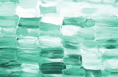 Yaratıcı soyut el boyası arka plan, duvar kağıdı, doku. Tasarım elementleri için soyut kompozisyon. Fırça darbeleriyle tuvale yakın akrilik boya parçası. Soyut sanat arkaplanı.