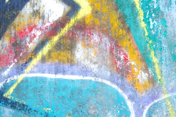 Texture Abstraite Mur Ciment Coloré Fond Grunge Vieux Fond Mural — Photo