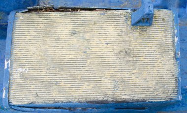 Soyut renkli metal dokusu. Grunge 'un geçmişi. Tasarım için eski metal arkaplan.