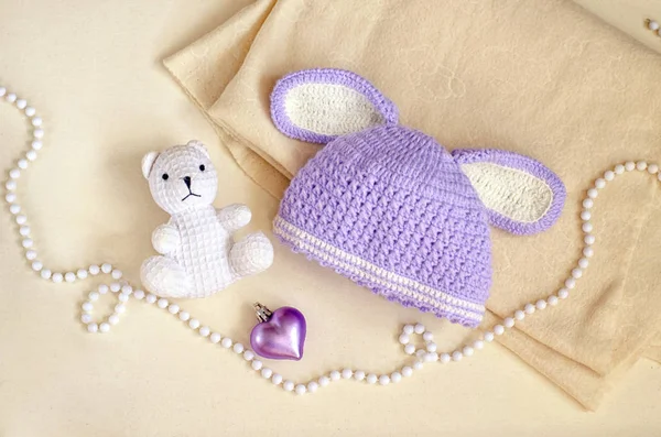 Çocuk şapka şeklinde el yapımı çengel'ın bir .