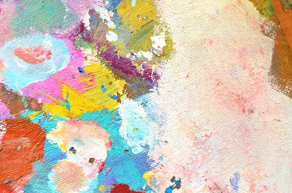 El akrilik resim çekilmiş. Arka plan.