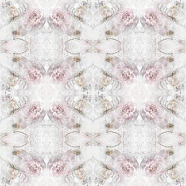 Vintage peony çiçek, gül ile seamless modeli. Doku yazdırma, moda, tekstil tasarımı, kumaş, ev dekor için