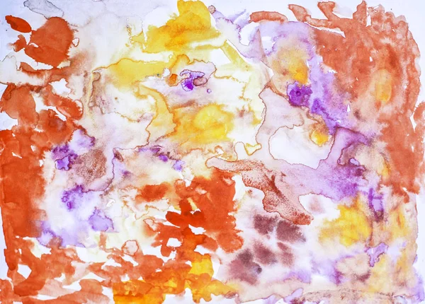Abstract watercolor art hand paint. Soft colored abstract background for design. — Stock Photo, Image
