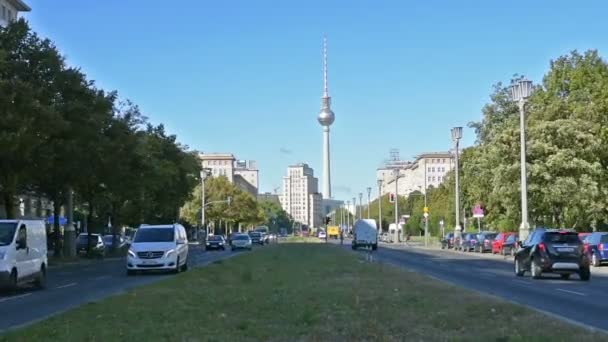 Карл Маркс Allee — стокове відео