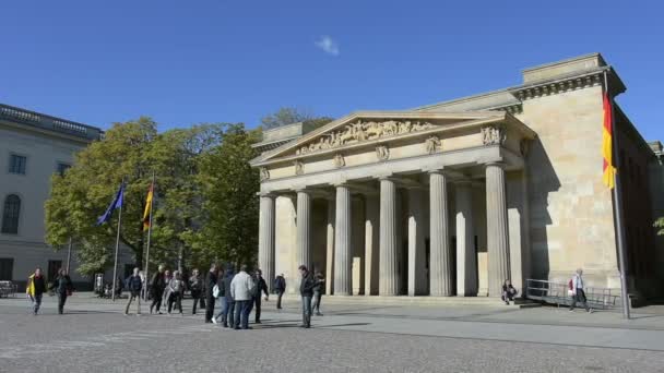 Die neue Wache — Stockvideo