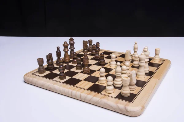 Un jeu d'échecs — Photo