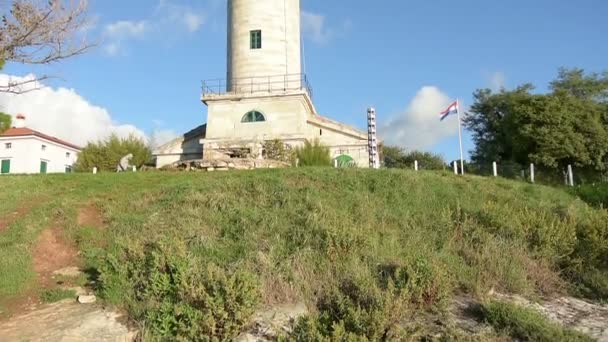 A torre do farol — Vídeo de Stock