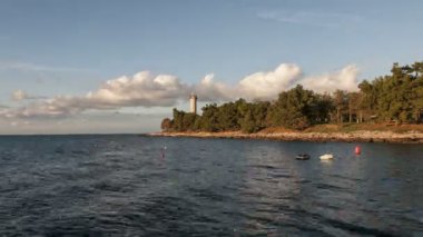 Deniz kenarı deniz feneri