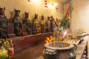Man Mo Temple Hong Kong.