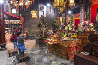 Hong Kong tapınakta Pak Tai