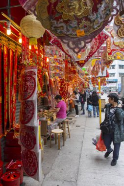 Hong Kong tütsü dükkanında
