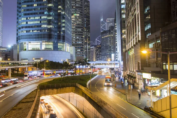 Ruch w Hong Kongu — Zdjęcie stockowe