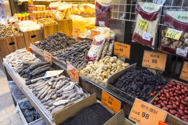 Geleneksel Kurutulmuş Balık pazarı