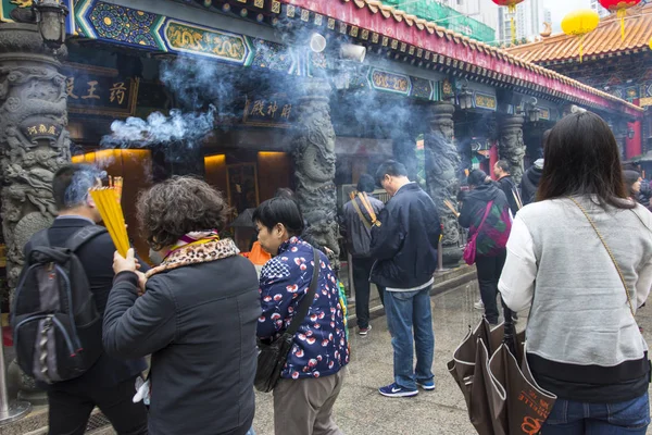 Sik sik yuen wong tai pecado templo en Hong Kong — Foto de Stock