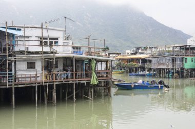 Tai O köyde Lantau Island