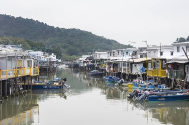 Tai O köyde Lantau Island