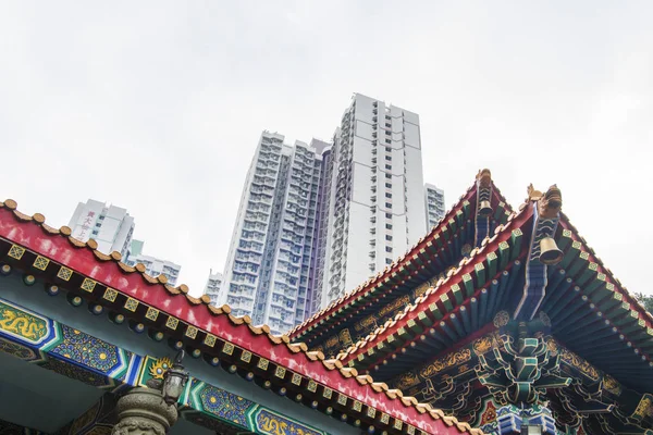 홍콩에서 식 식 yuen의 웡 타이 신 사원 — 스톡 사진