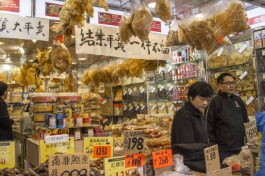 Kurutulmuş Balık pazarı Hong Kong
