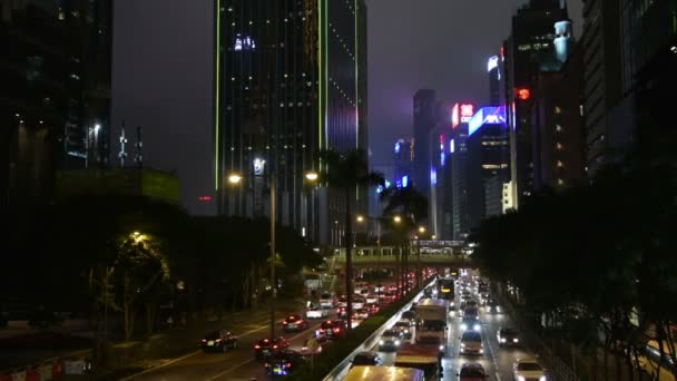 El tráfico en la carretera — Vídeos de Stock