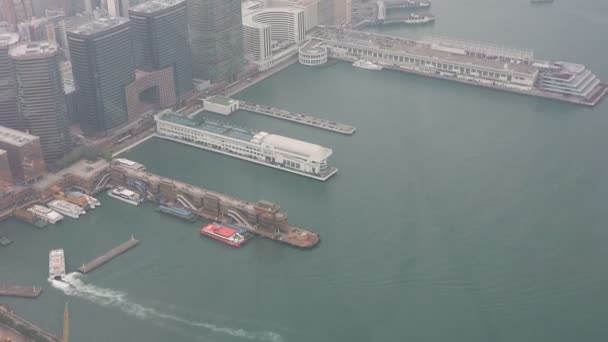 Victoria Harbour a Hong Kong — Video Stock