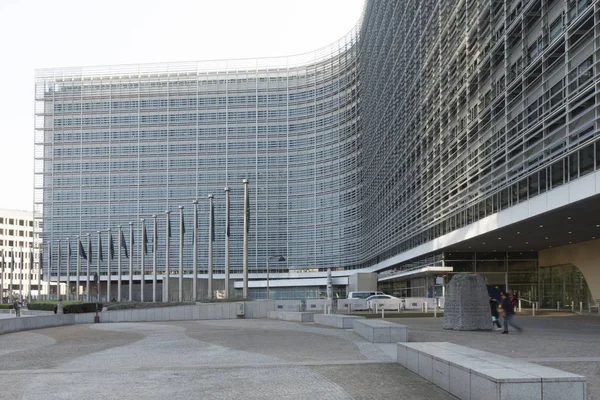 Evropská Komise v Bruselu — Stock fotografie