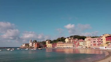 Sestri Levante panoramik manzaralı