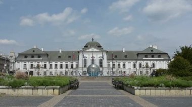 Grassalkovich presidential Palace in Bratislava.