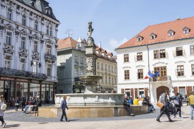  Maximillian'ın çeşme Bratislava