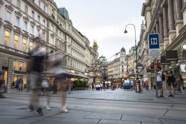 Graben Viyana'da sokak