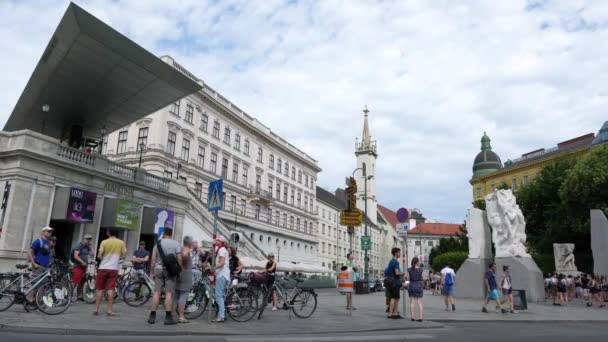 Museo Albertina de Viena — Vídeos de Stock