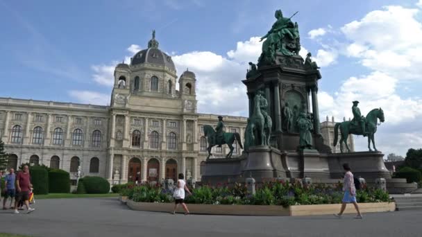 Museo dei kunsthistorisches a Vienna — Video Stock