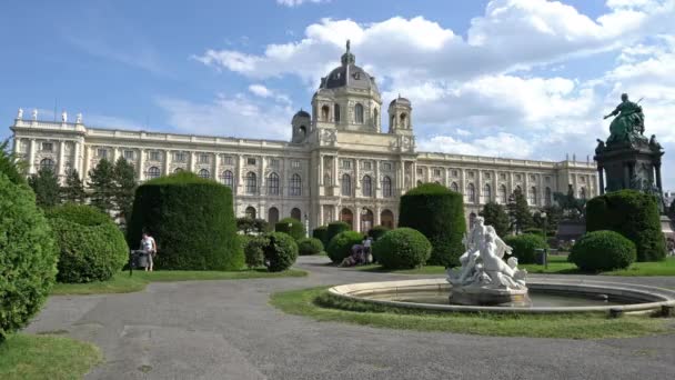 Museo dei kunsthistorisches a Vienna — Video Stock